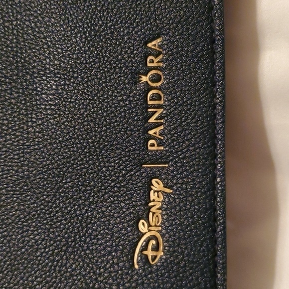 Disney/Pandora Navy Mickey Minnie Mouse Wristlet - Picture 2 of 5
